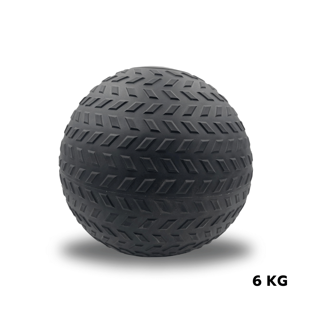 ลูกบอลทุ่มน้ำหนัก (แบบปุ่ม) HOMEFITTOOLS SLAM BALL 6 KG